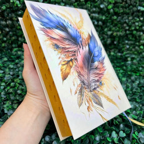 Bíblia Sagrada Feminina Capa Dura Com Harpa e Índice LETRA MÉDIA Versão ARC Dourada Flores