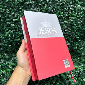 Bíblia Sagrada Feminina Rei dos Reis Salmão LETRA HIPER GIGANTE Evangélica Com Harpa Índice ARC